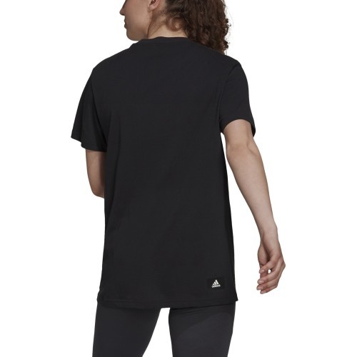 Adidas женская блузка W Fi 3B Tee Black H24100