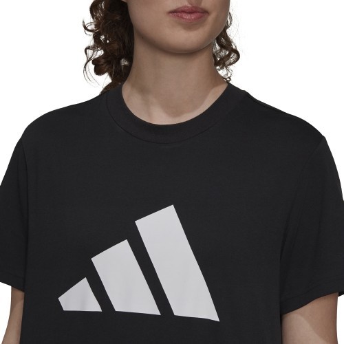 Adidas женская блузка W Fi 3B Tee Black H24100