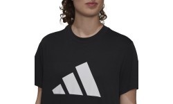 Adidas женская блузка W Fi 3B Tee Black H24100