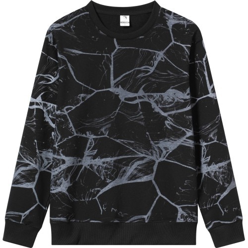 Glo Story мужской свитшот Black Grey MPU 4143