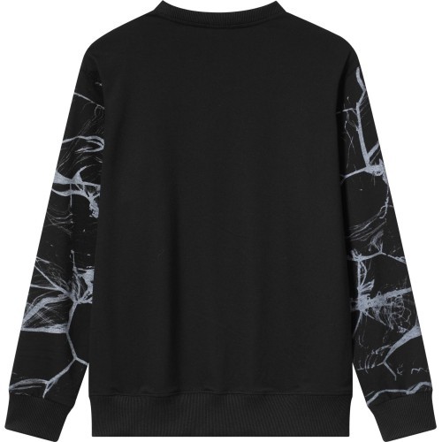 Glo Story мужской свитшот Black Grey MPU 4143