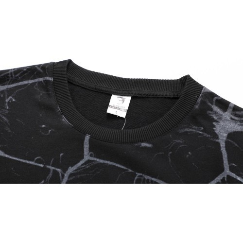 Glo Story vīriešu džemperis Black Grey MPU 4143