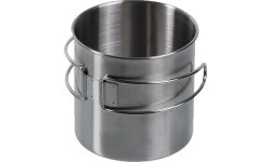 Nerūsējošā tērauda krūze 800 ml (stiepļu rokturis)
