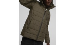 Puma Ess Hooded Padded vīriešu jaka, haki 848938 62