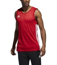 Adidas basketbola krekls 3G Spee Rev Jrs Red White DY6595