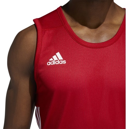 Adidas 3G Spee Rev Jrs Basketball Jersey Red White DY6595