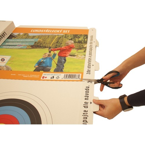  Archery Set in Box Yate - Target, 2 Arrows