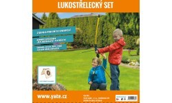 Loka šaušanas komplekts kastē Yate – mērķis, 2 bultas