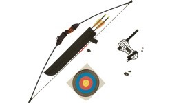 Archery Set Yate Chameleon - 2 Arrows