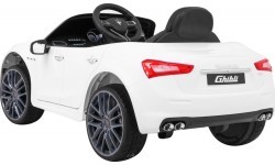 Maserati Ghibli elektromobilis, balts