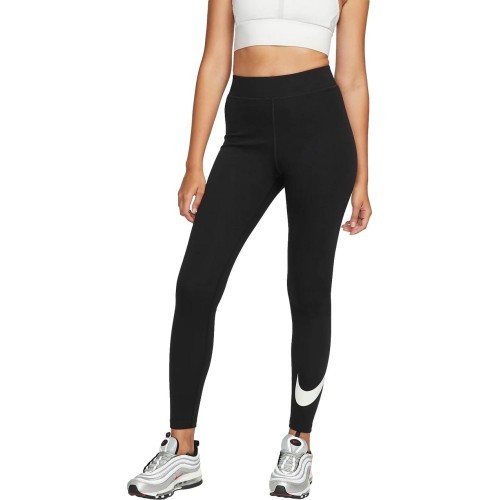 Женские легинсы Nike W NSW Clsc GX HR Tight Swoosh Black DV7795 010