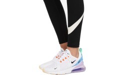 Женские легинсы Nike W NSW Clsc GX HR Tight Swoosh Black DV7795 010