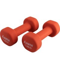 Neoprēna fitnesa hanteles Yate 2gab. x 1,5 kg