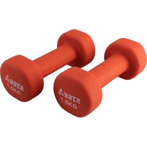 Neopréna hanteles Yate - 2x1,5 kg