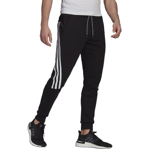 Adidas 3S Tape FT Pant vīriešu bikses Black GM3833
