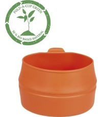 ORANGE FOLD-A-CUP® ′GREEN′ COLLAPSIBLE CUP 200 ML