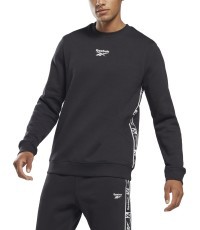 Мужской свитшот Reebok Ri Tape Crew, чёрный HB5974