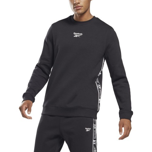 Мужской свитшот Reebok Ri Tape Crew, чёрный HB5974