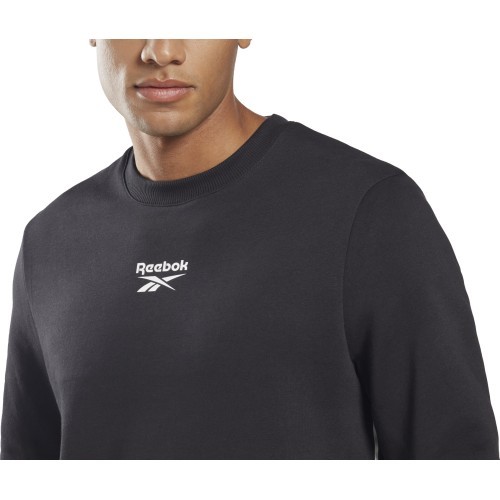 Reebok Ri Tape Crew vīriešu džemperis, melns HB5974
