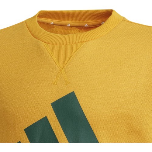Adidas B BL Sweat Kids Sweatshirt Green Yellow GS4274
