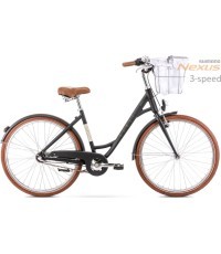 Dviratis Romet Pop Art Eco 28" Alu 2022 черный