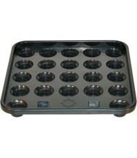 Bumbu paplāte, melna, snūkers