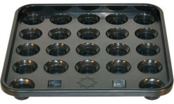 Bumbu paplāte, melna, snūkers