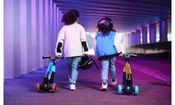 BERG Nexo Foldable Lights Magnet-deck Lime