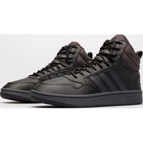 Adidas Hoops 3.0 Mid WTR Men's Sneakers Black GW6421