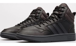 Adidas Hoops 3.0 Mid WTR vīriešu apavi, melni GW6421