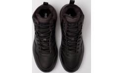 Мужские кроссовки Adidas Hoops 3.0 Mid WTR, чёрные GW6421