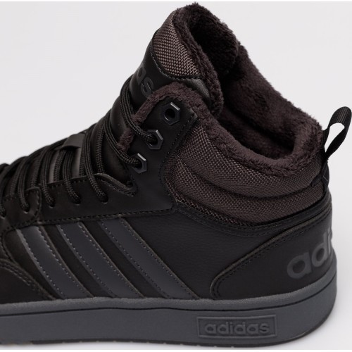 Adidas Hoops 3.0 Mid WTR Men's Sneakers Black GW6421