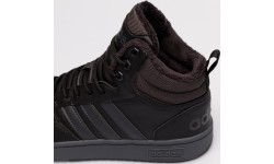 Adidas Hoops 3.0 Mid WTR vīriešu apavi, melni GW6421
