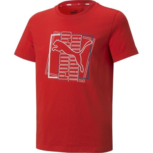 Puma bērnu T-krekls Alpha Graphic Tee Red 847281 11