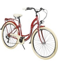 Velosipēds AZIMUT Vintage TX-7 28" 2025 burgundy-cream shiny
