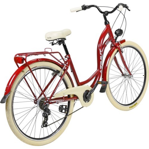 Velosipēds AZIMUT Vintage TX-7 28" 2025 burgundy-cream shiny