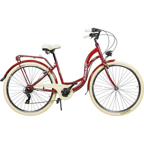 Velosipēds AZIMUT Vintage TX-7 28" 2025 burgundy-cream shiny