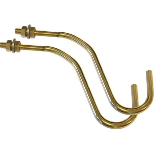 Holder for Billiard Rest Head Sticks, adjustable, gold