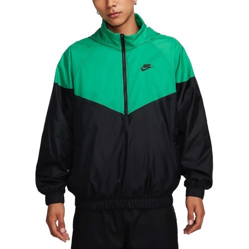 Мужская куртка Nike M NK WR Anorak Jkt, чёрно-зелёная DQ4910 324