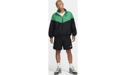 Nike M NK WR Anorak Jkt vīriešu jaka, melna/zaļa DQ4910 324