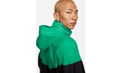 Мужская куртка Nike M NK WR Anorak Jkt, чёрно-зелёная DQ4910 324