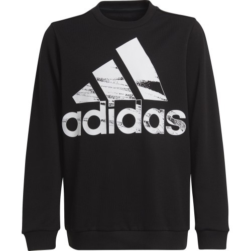 Adidas Logo Sweat džemperis pusaudžiem, melns HA4011