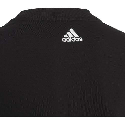 Adidas Logo Sweat džemperis pusaudžiem, melns HA4011