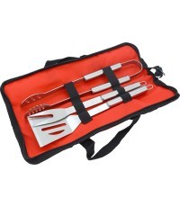 Barbecue Tools Set Cattara - 3pcs, Textile Bag