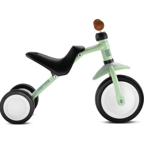 Балансировочный велосипед PUKY Pukymoto пастельно-зеленого цвета