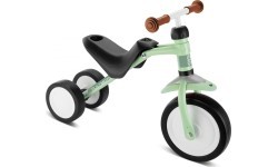Балансировочный велосипед PUKY Pukymoto пастельно-зеленого цвета