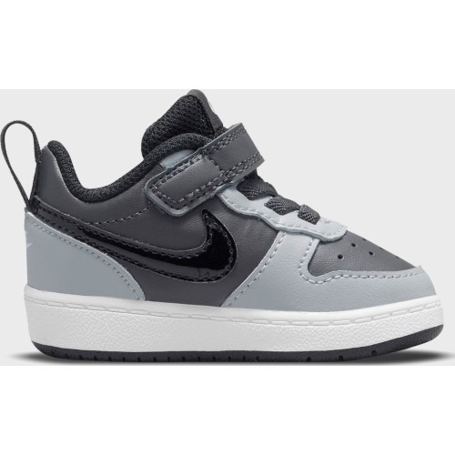 Nike Court Borough Low 2 bērnu apavi, pelēki BQ5453 014