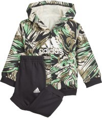 Спортивный костюм детский Adidas I Jog Set B Black Green GT9509