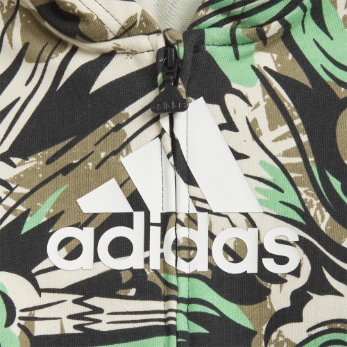Adidas Kids Tracksuit I Jog Set B Black Green GT9509
