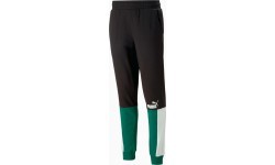 Puma vīriešu sporta bikses Ess+ Block Black White Green 848007 37
